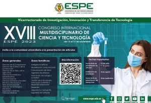 XVIII Congreso Internacional Multidisciplinario de Ciencia y Tecnología @ ESPE